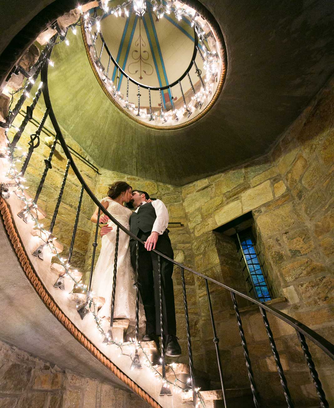 Spiral Staircase Kiss